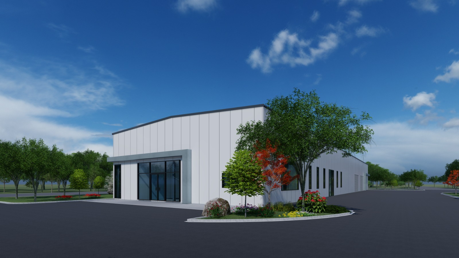 Metal Building Rendering #2